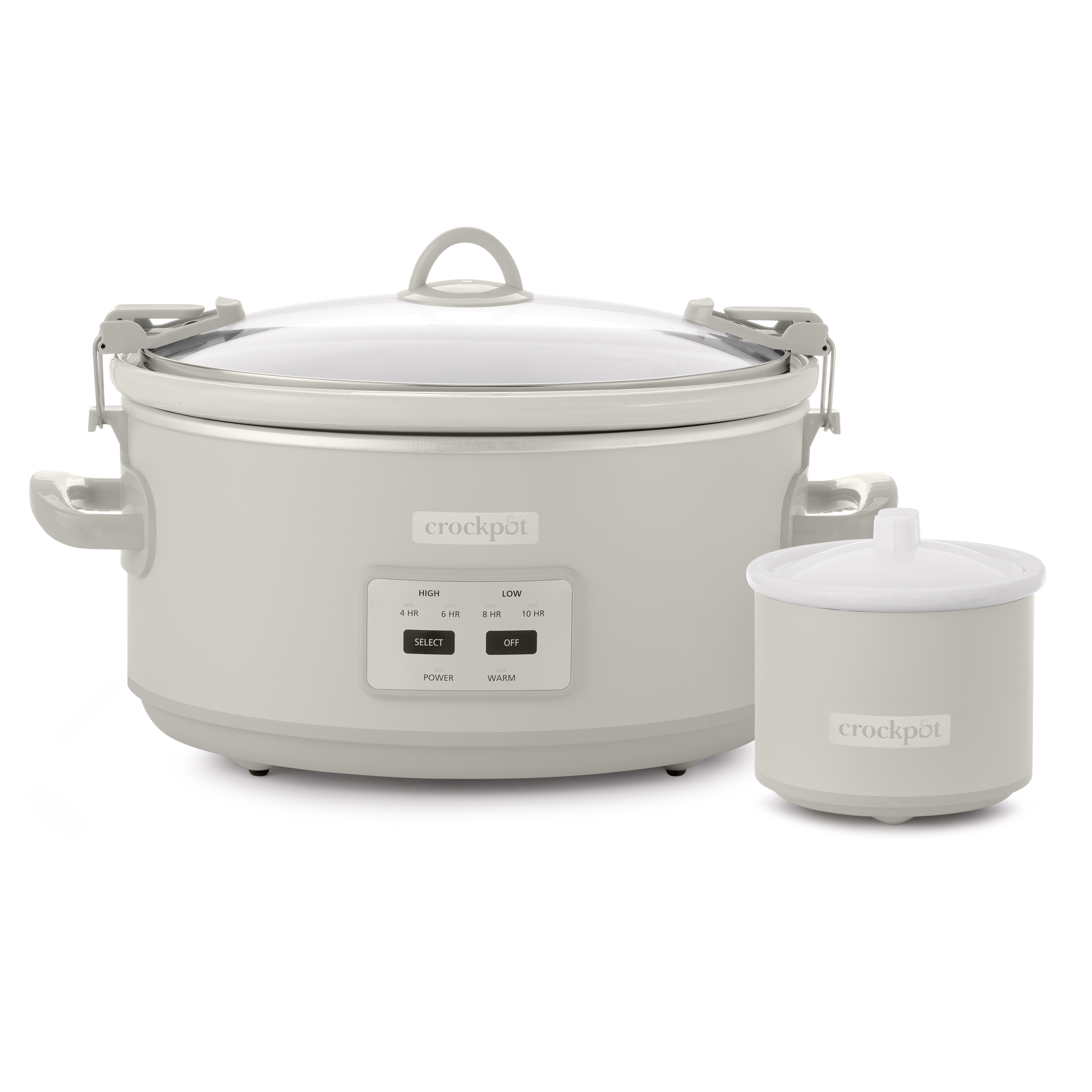 Crock-Pot 7-Quart Cook & Carry Slow Cooker, Mushroom