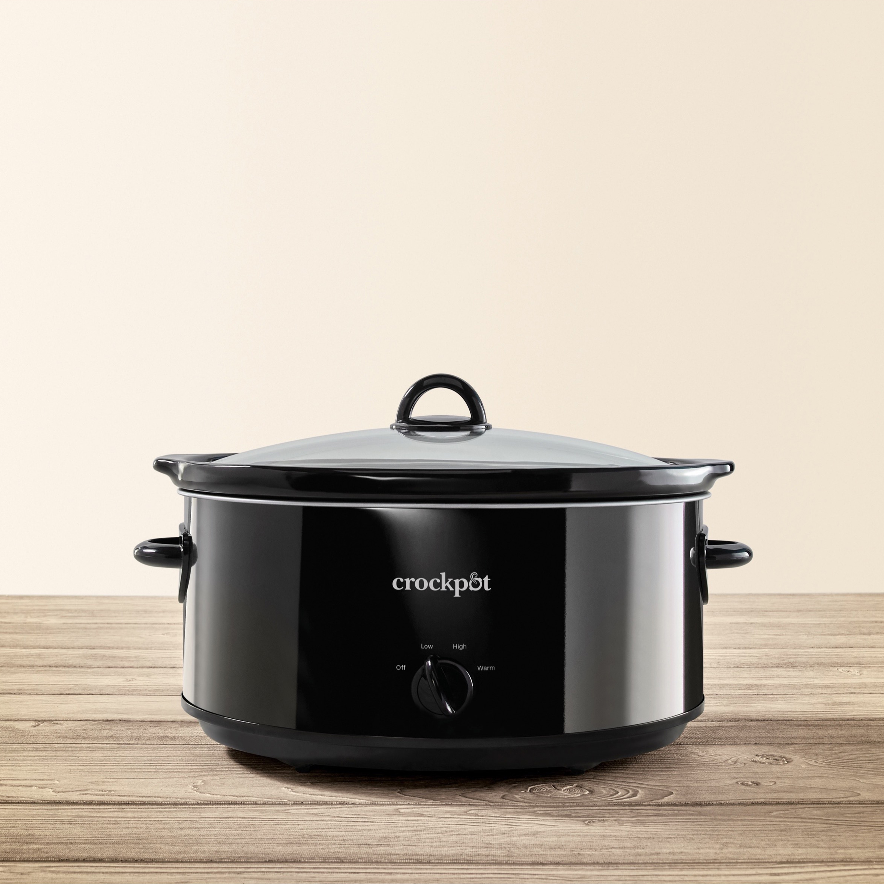 Alternative view of Crock-Pot Manual 8-Quart Slow Cooker, Black
