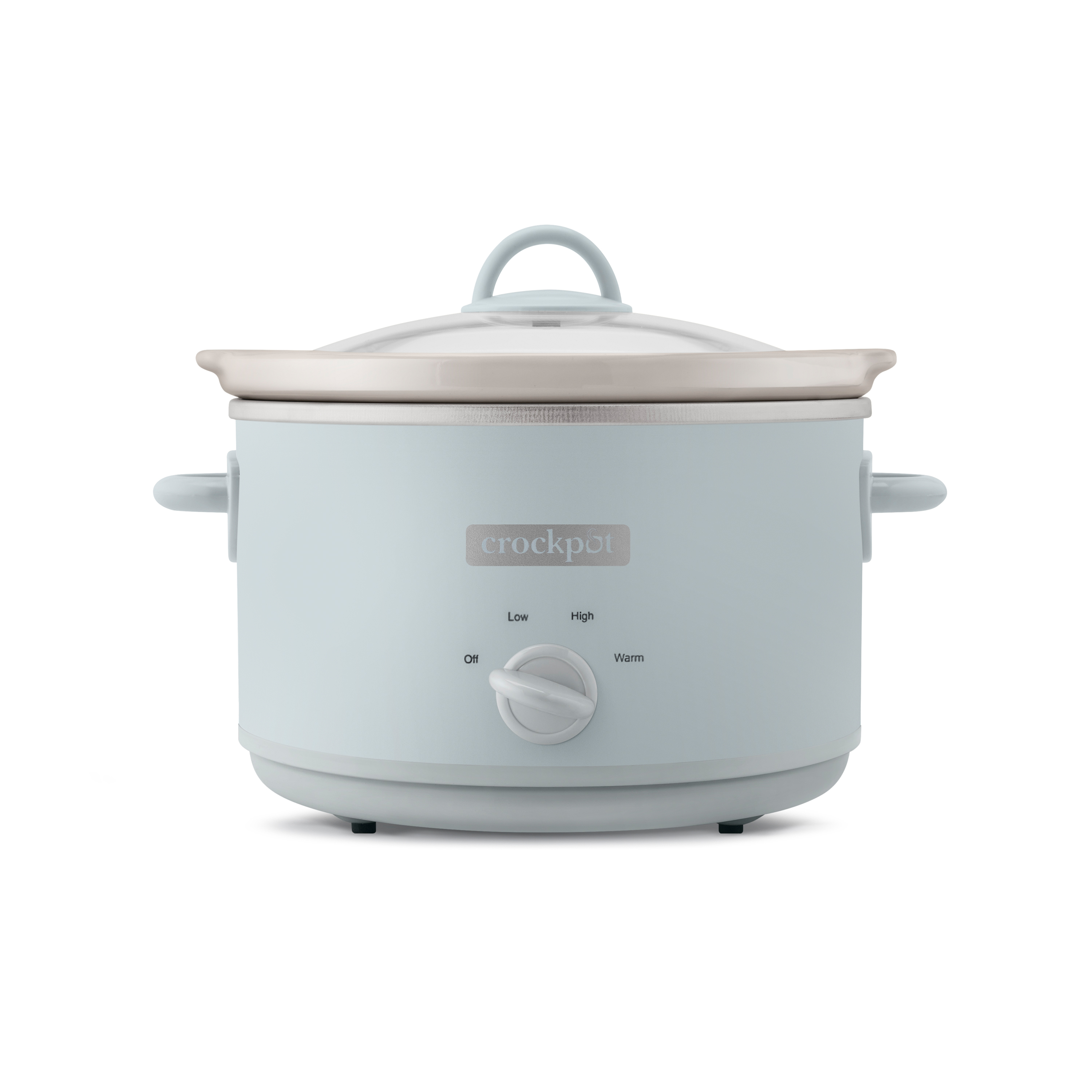 Crock-Pot Manual Design Series 4.5 Quart Slow Cooker, Macaroon Blue
